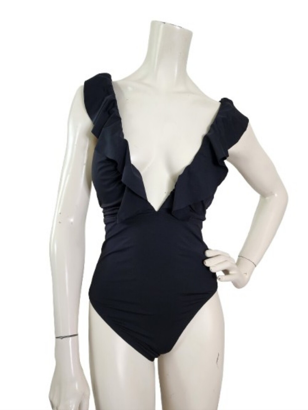 Shade & Shore One-Piece Swimsuit Women's S Black NEW